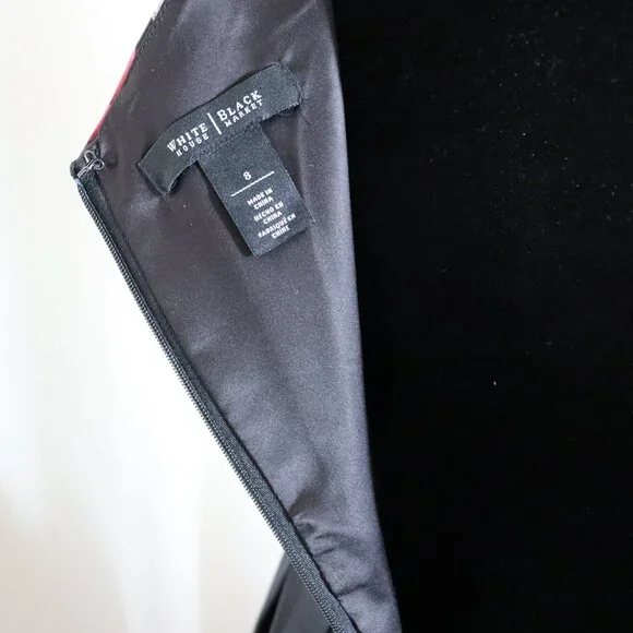 White House Black Market Floral Dress – Size 8 - Picture 4 of 7